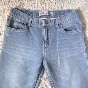 Girls Levi’s 511 The Knit Jean size 18 Reg Blue Spandex for Stretch